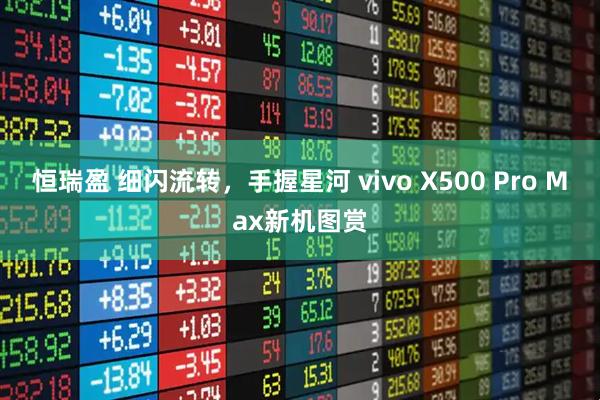 恒瑞盈 细闪流转，手握星河 vivo X500 Pro Max新机图赏